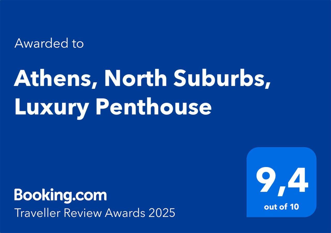 Athens, North Suburbs, Luxury Penthouse 아파트 외부 사진
